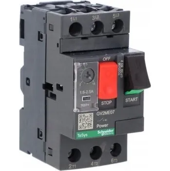 vypínač TERMIKÝ MOTOROVÝ SPÍNAČ GV2-ME07C (1,6-2,5 A)
