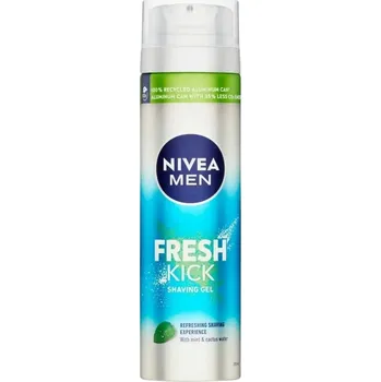 NIVEA MEN Gel na holení zklidňující s mátou FRESH KICK, 200 ml
