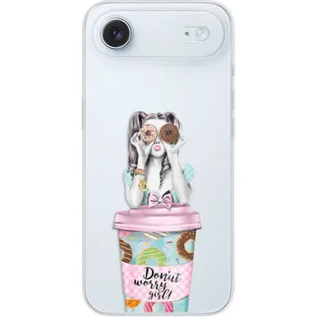 Pouzdro na mobilní telefon Odolné silikonové pouzdro iSaprio - Donut Worry - iPhone 17 Air