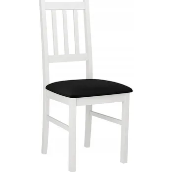 Jídelní židle Židle Veneti látka bílá 1 ks