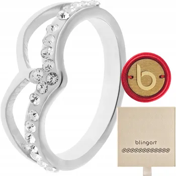 Náramek Dámský náramek z chirurgické ocel pozlacený jaspis dárek BLINGART