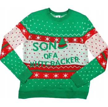 Dámský svetr Dámský svetr vánoční, pro mladé, filmová komedie Elf vel. M Vánoce Mikuláš