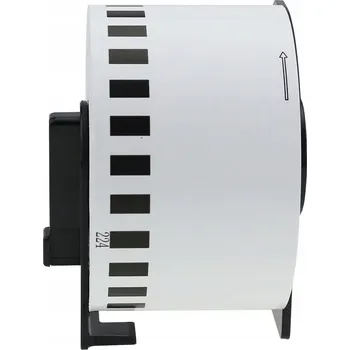 Speciální papír SAMOLEPICÍ ŠTÍTKY PRO BROTHER BÍLÉ 54 mm x 30,48 m