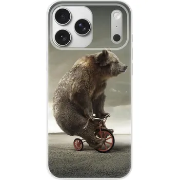 Pouzdro na mobilní telefon Odolné silikonové pouzdro iSaprio - Bear 01 - iPhone 17 Pro Max