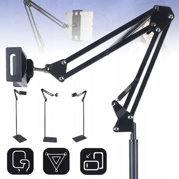 NASTAVITELNÝ PODLAHOVÝ STOJAN / DRŽÁK NA TELEFON / TABLET 4,5–13"