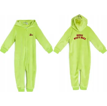 Kojenecký overall Dětské pyžamo Onesie Kombinéza Grinch vel. 74-80 cm
