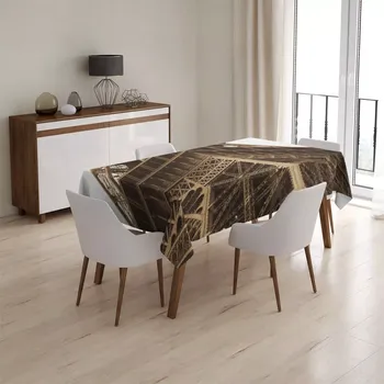 ubrus Sablio Ubrus Eiffelova věž 6 - 130x130 cm