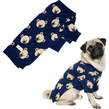 Dámský svetr Svetr Petinio modrý 3XL