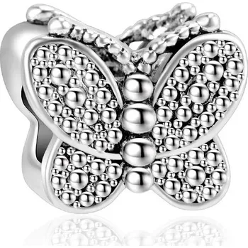 Přívěsek Stříbrný přívěsek motýl vážka tulipán | přívěsek, šperk - B1166