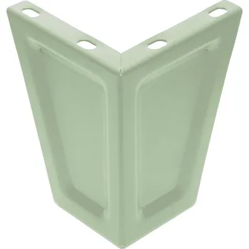 Šatní skříň Nábytek PEGAS Nožky k šatní skříni, sada 4 ks. pastelová zelená