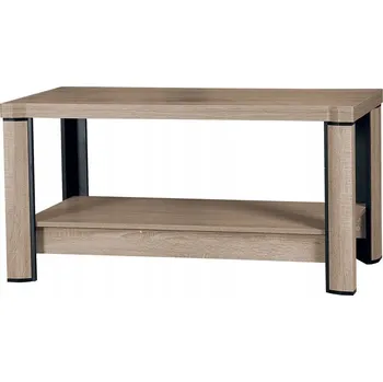 Konferenční stolek Konferenční stolek Veneti obdélníkový 120 x 60 x 61 cm, odstíny hnědé