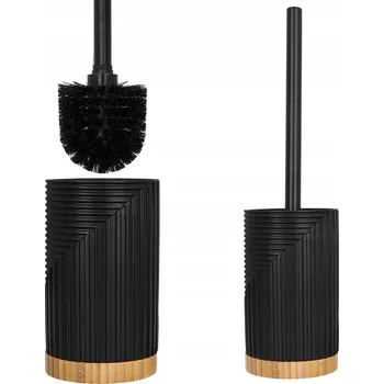 WC štětka Černá WC štětka na čištění toalety, sada