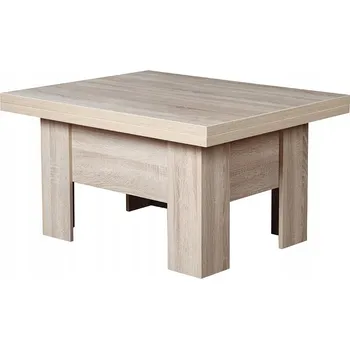 Konferenční stolek Obdélníkový rozkládací stůl Veneti 80 x 100 x 53 cm, dub sonoma