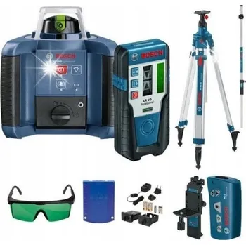 Měřící laser Rotační laserový nivelační přístroj s přijímačem LR1 BOSCH GRL 300HVG 0601061701