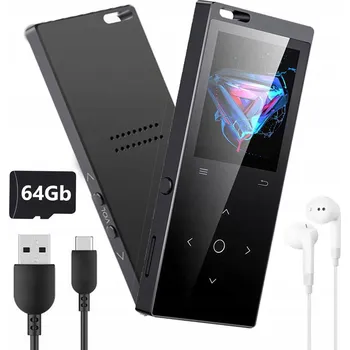 MP4 přehrávač NieYuanGuang MP4 MP3 Bluetooth Rádio 16GB černý 16 GB