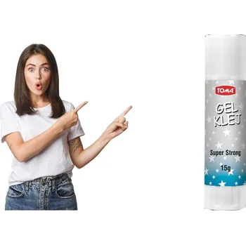 Kancelářské lepidlo Lepidlo v tyčince TOMA SUPER STRONG 15g