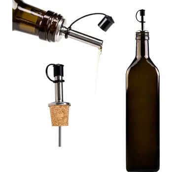 Láhev Skleněná láhev SuperButelki 1000 ml na tekutiny, vhodná do myčky