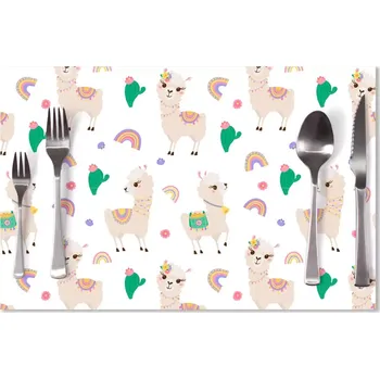 prostírání Sablio Prostírání Roztomilé lamy: 40x30cm