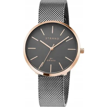 Hodinky S700LXVJMJ Šedé dámské hodinky Strand by OBAKU