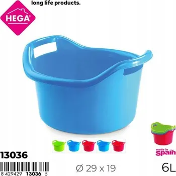 Plastová mísa s uchem 6L, 1 Ks