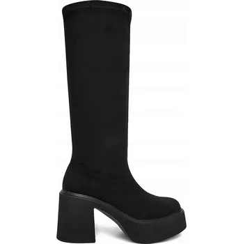 Dámské kozačky Deezee dámské kozačky černé CEO-XT123456