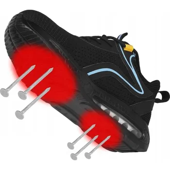 Pracovní obuv Pracovní polobotky BOTY PRACOVNÍ VELIKOST 43 OCHRANNÉ OCELOVÁ ŠPIČKA velikost 43