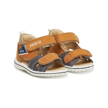 Chlapecká obuv PRIMIGI 7865044 CHLAPECKÉ SANDÁLY PRIMIGI KOŽENÉ NA SUCHÝ ZIP PU Medová 26