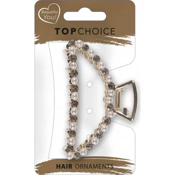 TOP CHOICE Spona do vlasů L Pearls