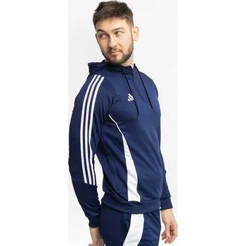 Pánská mikina PÁNSKÁ MIKINA ADIDAS TIRO 24 TRAINING HOODIE MODRÁ IR9398 vel. M