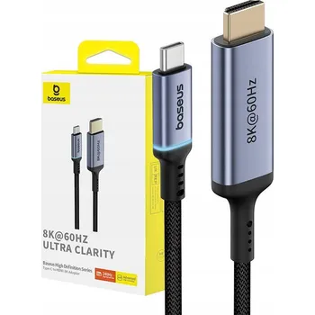 Datový kabel Kabel USB-C na HDMI Baseus BS-OH064 8K 60Hz 1,5m - černý