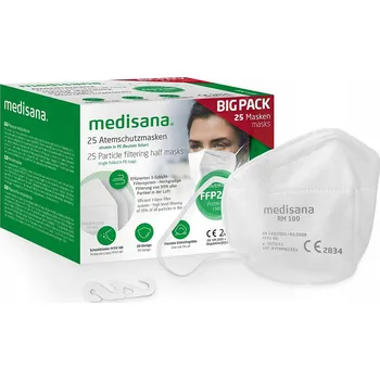 Pleťová maska Medisana FFP2 protiprachová maska 25 Ks RM 100