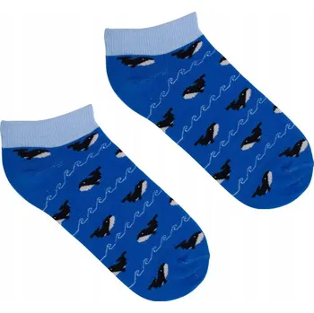 Pánské oblečení KABAK Ponožky Velryby vícebarevné velikost 42-46