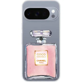 Pouzdro na mobilní telefon Odolné silikonové pouzdro iSaprio - Chanel Rose - Google Pixel 10 / 10 Pro