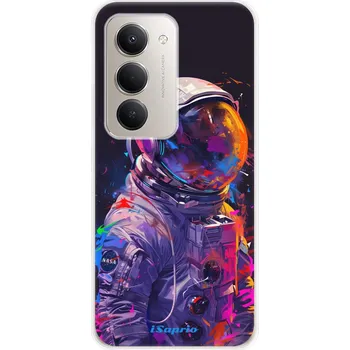 Telefonní příslušenství Odolné silikonové pouzdro iSaprio - Neon Astronaut - Xiaomi Redmi 15 5G