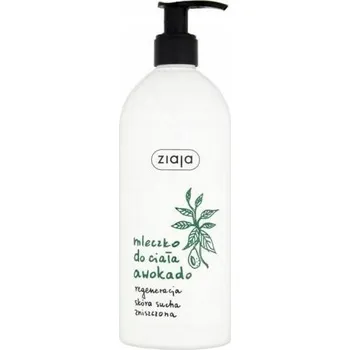 Tělové mléko Ziaja Tělové Mléko Avokádo pro Suchou a Poškozenou Pokožku s Pumpou 400 ml