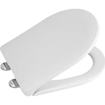 Aqualine VITO WC sedátko, Soft Close, Easy Take, bílá PCS105