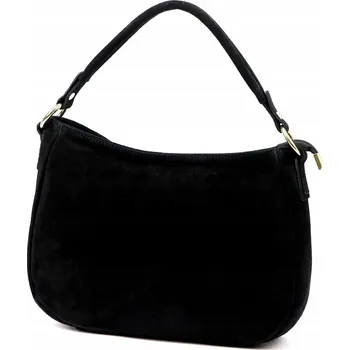 Kabelka Vera Pelle kabelka z pravé kůže černá