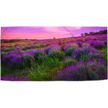 Osuška Sablio Ručník Levandulové pole 2 - 30x50 cm
