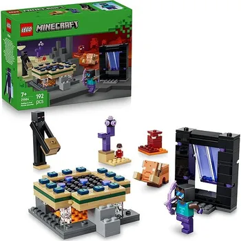 Stavebnice LEGO LEGO Minecraft 21584 Cesta portálem do Netheru a Endu
