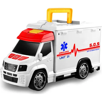 autíčko Wiky W049937 sanitka s efekty 33,5 cm