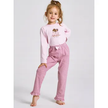 Dívčí pyžamo s dlouhým rukávem Jasmina růžová Taro, vel. 92