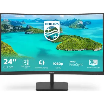 Monitor LED Monitor Philips 241E1SCA/00 23,6" 1920 x 1080 px VA