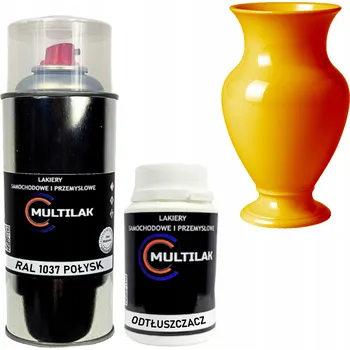 Barva ve spreji Lak ve spreji na vázy RAL 1037 LESK