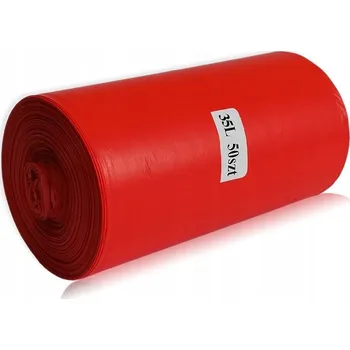 Pytle na odpadky Pytle na odpadky 35L pevné červené FORMIX 50 ks