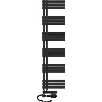 Radiátor Koupelnový radiátor kombinovaný Sophia 1840x500 černý žebříkový