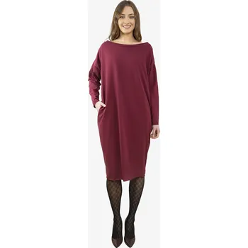 Dámské šaty BY INSOMNIA ŠATY S DLOUHÝM RUKÁVEM MEGAN M