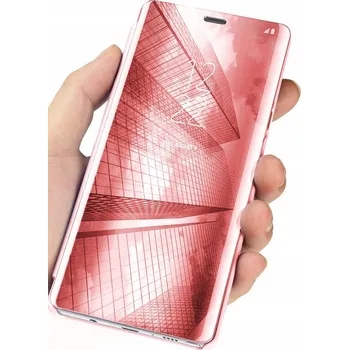 Pouzdro na mobilní telefon Pouzdro s klopou Smart-tel.pl pro Samsung Galaxy A50 / A50s, růžové