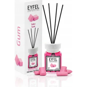 Aroma difuzér Osvěžovač vzduchu s tyčinkami Eyfel vůně žvýkačky 120 ml