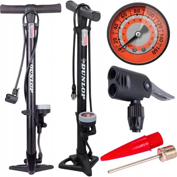 pumpička Podlahová pumpa Dunlop SET_102337+2077499 černá