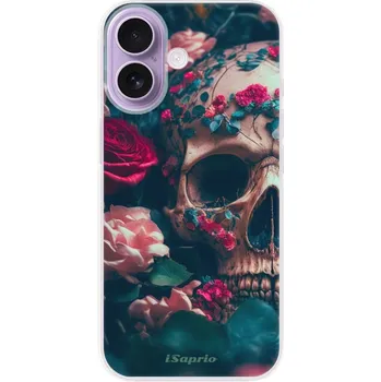 Pouzdro na mobilní telefon Odolné silikonové pouzdro iSaprio - Skull in Roses - iPhone 17